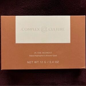 Complex Culture Baked Highlighter & Bronzer Quad - Gold